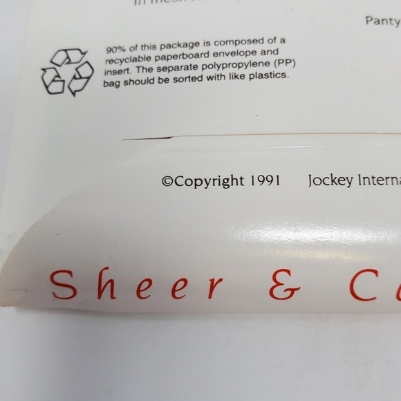 NOS VINTAGE JOCKEY FOR HER LOT OF 3 HOISERY PANTYHOSE NYLON STOCKINGS WOMEN - Picture 5 of 15